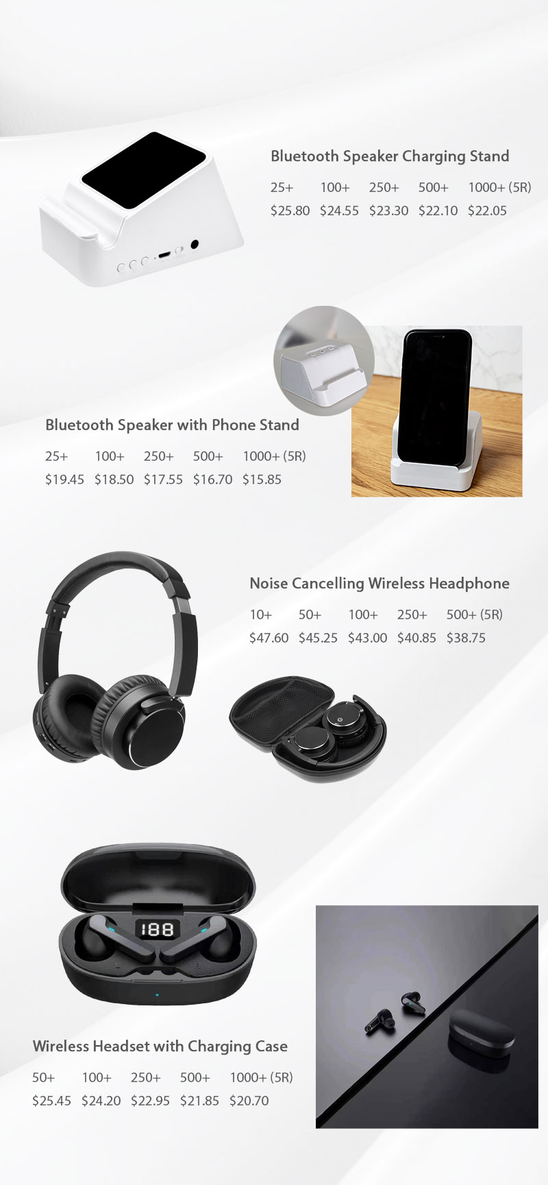 Lungsal's Bluetooth Speakers and Headphones